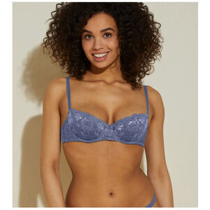 Cosabella NSN Never Say Never balconette 32E in luzerne blue NWT Orig. $110